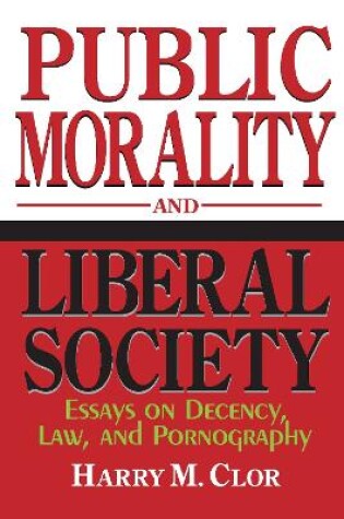 Cover of Public Morality and Liberal Society