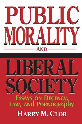 Book cover for Public Morality and Liberal Society