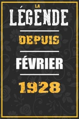 Cover of La Legende Depuis FEVRIER 1928