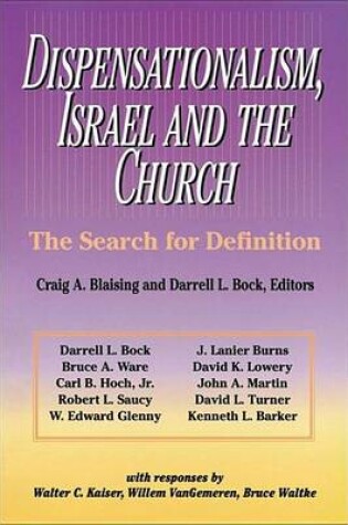 Cover of Dispensationalism, Israel and the Church