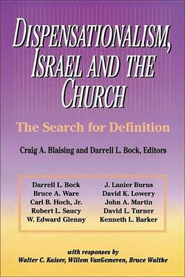 Book cover for Dispensationalism, Israel and the Church