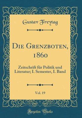 Book cover for Die Grenzboten, 1860, Vol. 19