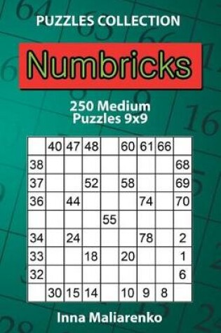 Cover of Numbricks - 250 Medium Puzzles 9x9