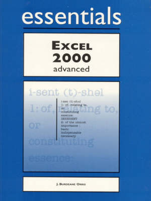 Book cover for Excel 2000 Essentials Advanced