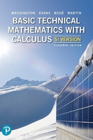 Cover of Basic Technical Mathematics with Calculus, SI Version
