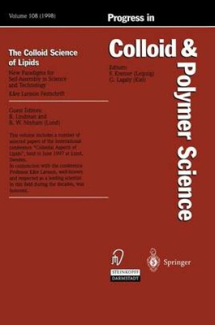 Cover of The Colloid Science of Lipids