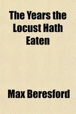 Book cover for The Years the Locust Hath Eaten