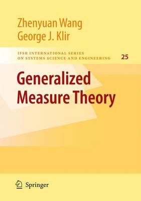 Book cover for Generalized Measure Theory