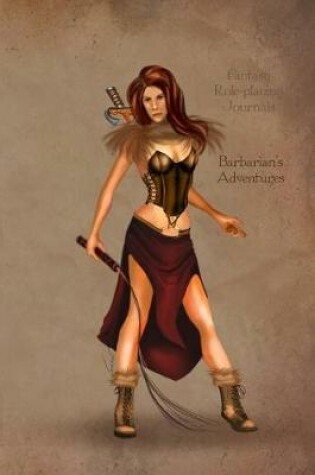 Cover of Fantasy Role-Playing Journals Barbarian's Adventures