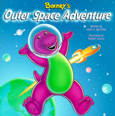 Book cover for Barney's Outer Space Adventure