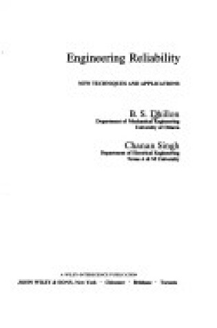 Cover of Engineering Reliability