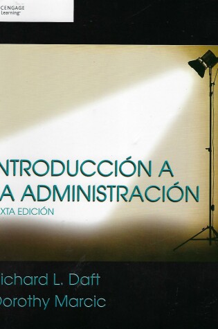 Cover of INTRODUCCION A LA ADMINISTRACION