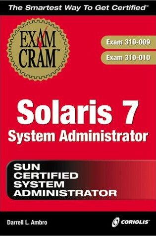 Cover of Solaris 7 System Administrator Exam Cram