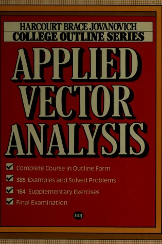 Cover of Applied Vector Analysis