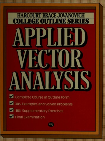 Cover of Applied Vector Analysis