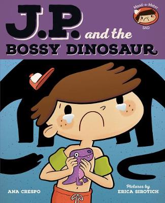 Book cover for JP and the Bossy Dinosaur
