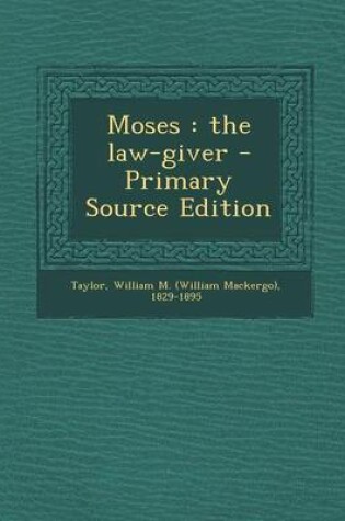 Cover of Moses