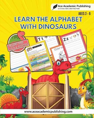 Book cover for Learn Alphabet with Dinosaurs