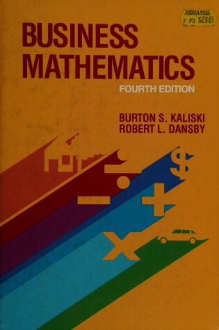 Cover of Kaliski Business Mathematics 4e