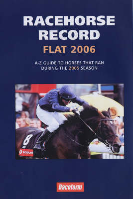 Book cover for Racehorse Record Flat