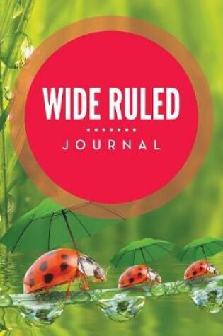 Cover of Wide Ruled Journal