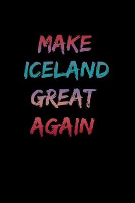 Book cover for Make Iceland great again