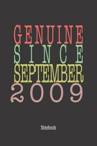 Cover of Genuine Since September 2009