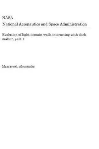 Cover of Evolution of Light Domain Walls Interacting with Dark Matter, Part 1