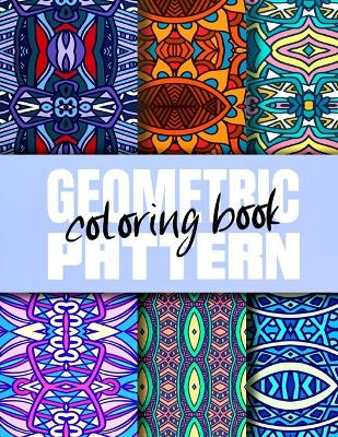 Book cover for Geometric Pattern Coloring Book