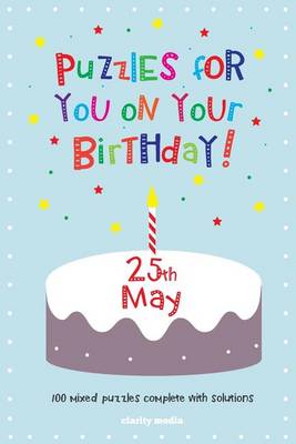 Book cover for Puzzles for you on your Birthday - 25th May