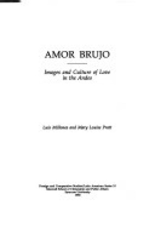 Cover of Amor Brujo