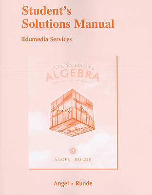 Book cover for Student's Solutions Manual for Intermediate Algebra for College Students