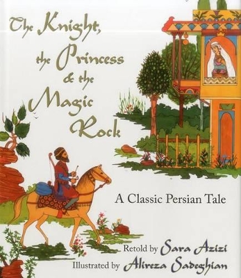 Book cover for The Knight, the Princess, and the Magic Rock