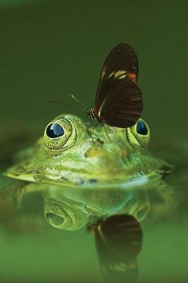 Book cover for Butterfly and Frog Notebook