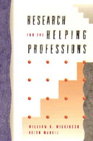 Cover of Research for the Helping Professions