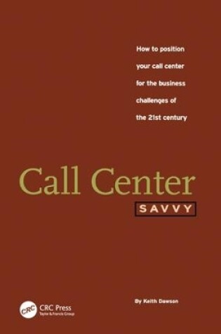 Cover of Call Center Savvy