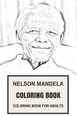 Book cover for Nelson Mandela Coloring Book