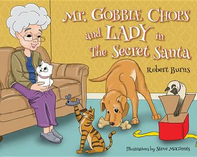Book cover for Mr. Gobble Chops and Lady in the Secret Santa