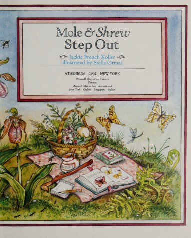 Book cover for Mole and Shrew Step out