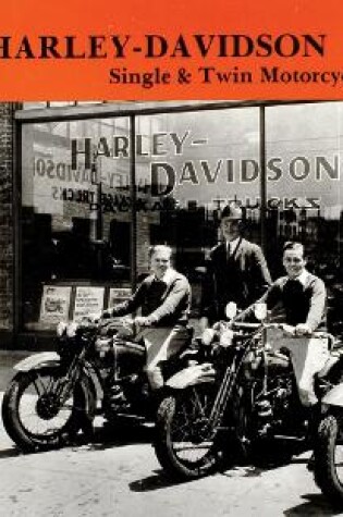 Cover of Harley-Davidson Single & Twin Motorcycles 1918-1978