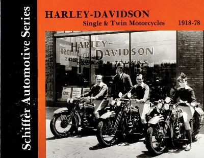 Book cover for Harley-Davidson Single & Twin Motorcycles 1918-1978