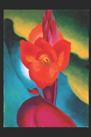 Cover of Agenda planificateur Georgia O'Keeffe, Red Canna, 1919