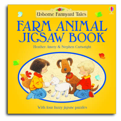 Book cover for Farmyard Tales Farm Animals Jigsaw Book