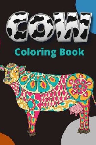 Cover of Cow Coloring Book