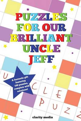 Book cover for Puzzles For Our Brilliant Uncle Jeff