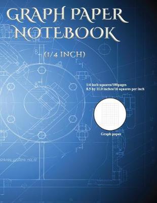 Book cover for Graph Paper Notebook (1/4 Inch)