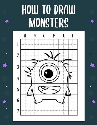 Book cover for How to draw monsters