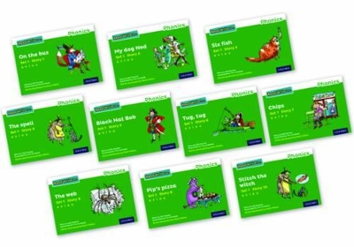 Book cover for Read Write Inc. Phonics: Green Set 1 Core Storybooks (Mixed Pack of 10)