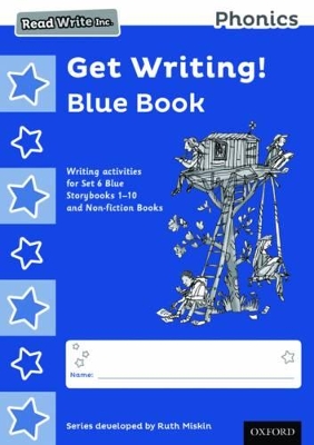 Book cover for Read Write Inc. Phonics: Get Writing! Blue Book Pack of 10