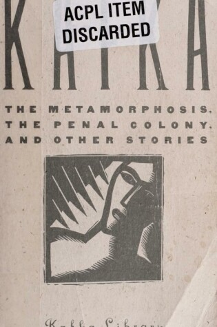 Cover of "The Metamorphosis", "the Penal Colony" and Other Stories